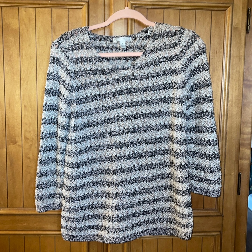 Dana Buchman loose knit sweater
